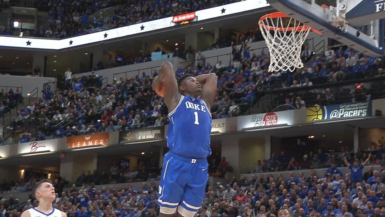 Zion Williamson dunk